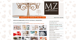 Desktop Screenshot of mzbomboniere.it